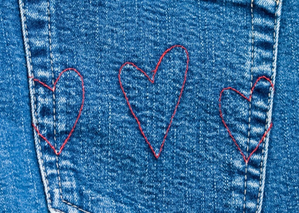 customização jeans